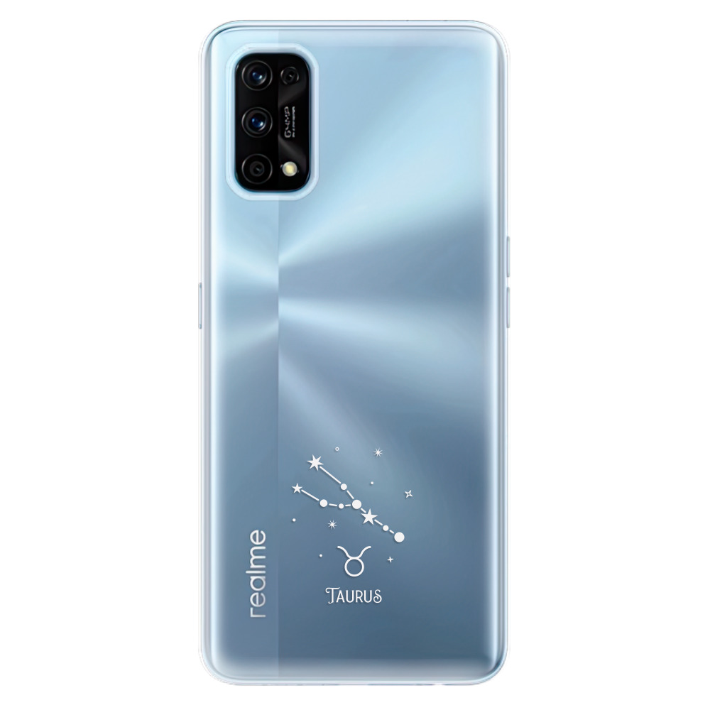 Odolné silikónové puzdro iSaprio - čiré - Býk - Realme 7 Pro