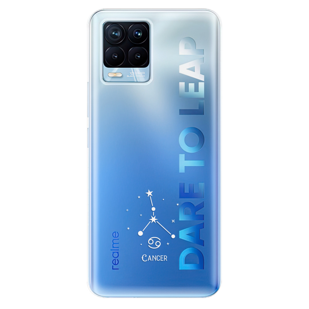 Odolné silikónové puzdro iSaprio - čiré - Rak - Realme 8 / 8 Pro