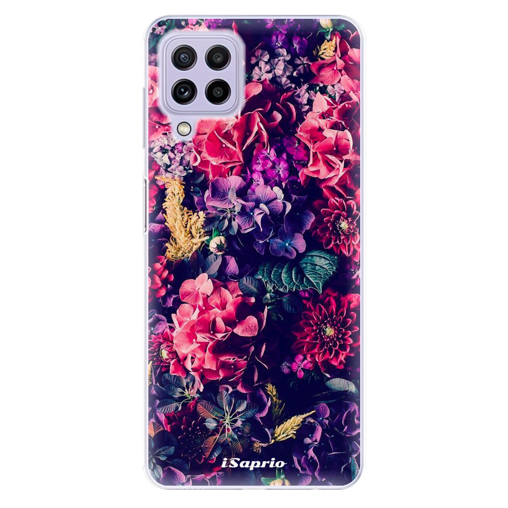 Odolné silikónové puzdro iSaprio - Flowers 10 - Samsung Galaxy A22