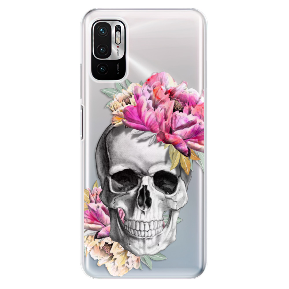 Odolné silikónové puzdro iSaprio - Pretty Skull - Xiaomi Redmi Note 10 5G