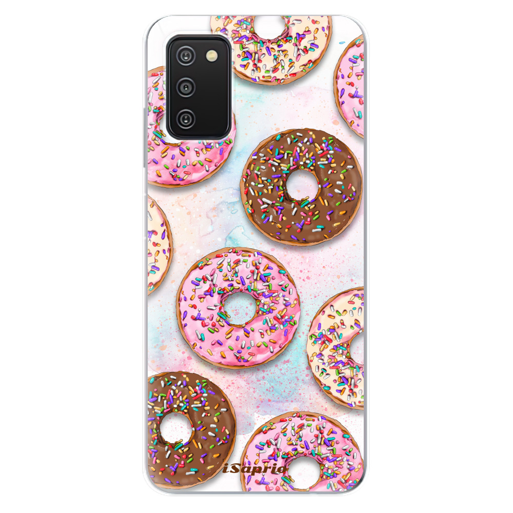 Odolné silikónové puzdro iSaprio - Donuts 11 - Samsung Galaxy A03s