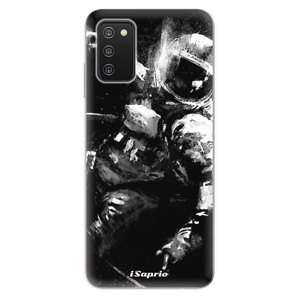 Odolné silikónové puzdro iSaprio - Astronaut 02 - Samsung Galaxy A03s