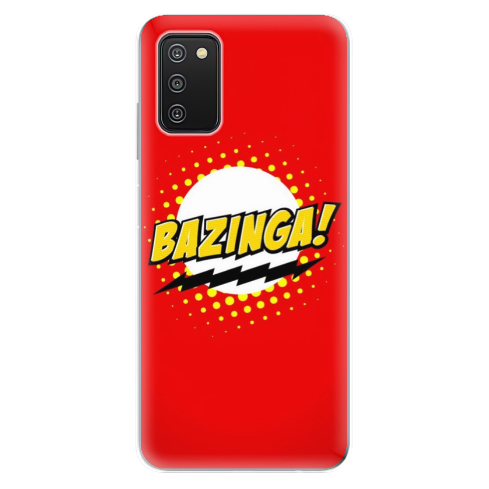 Odolné silikónové puzdro iSaprio - Bazinga 01 - Samsung Galaxy A03s
