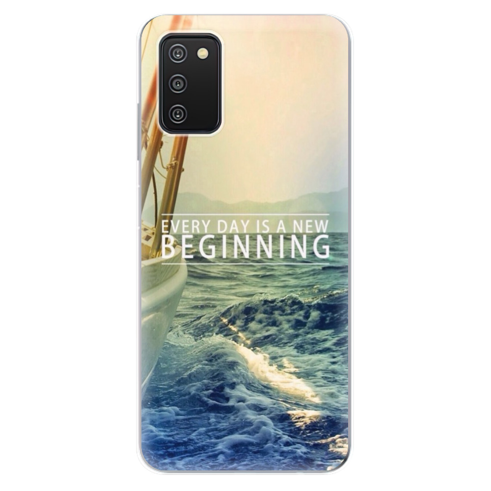 Odolné silikónové puzdro iSaprio - Beginning - Samsung Galaxy A03s