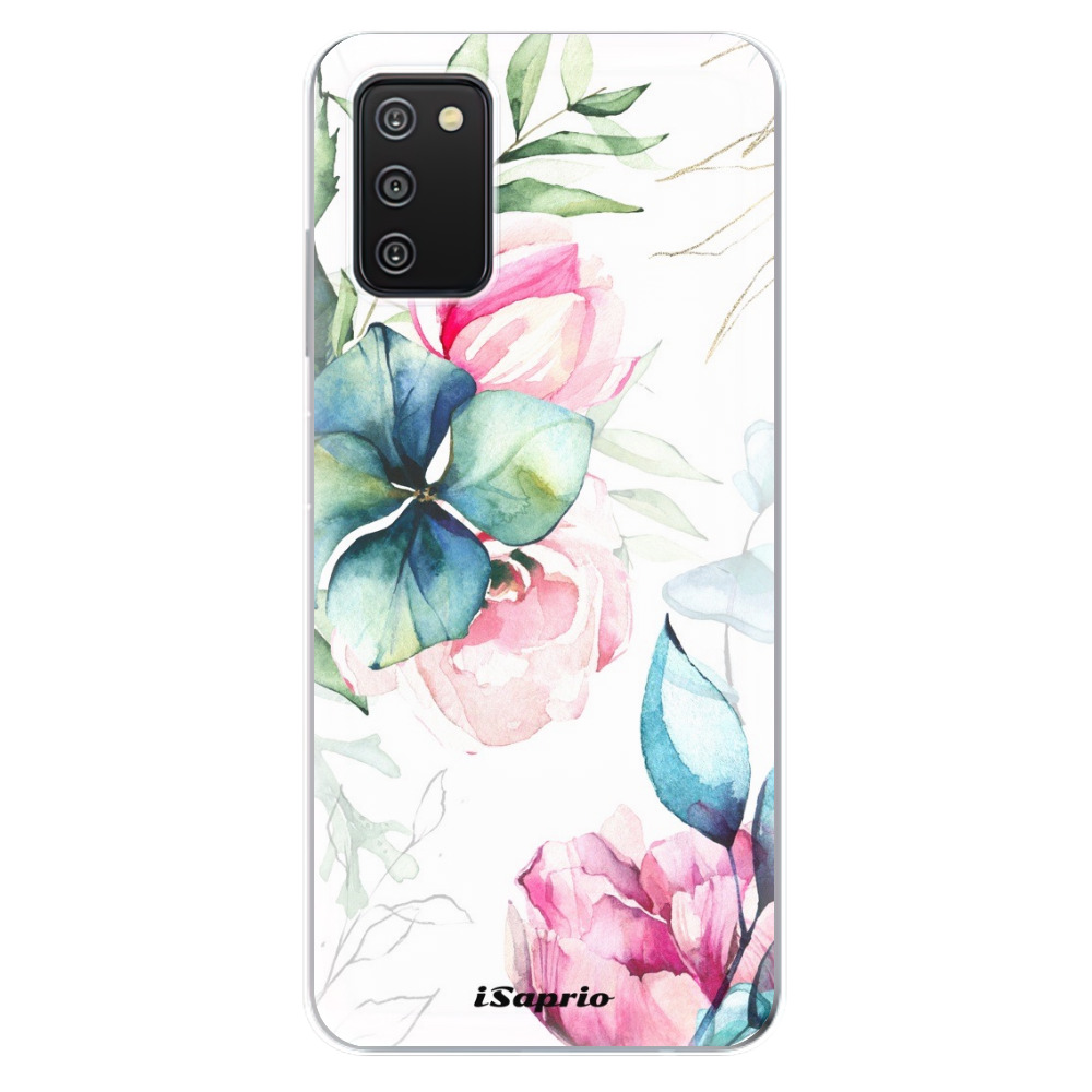 Odolné silikónové puzdro iSaprio - Flower Art 01 - Samsung Galaxy A03s