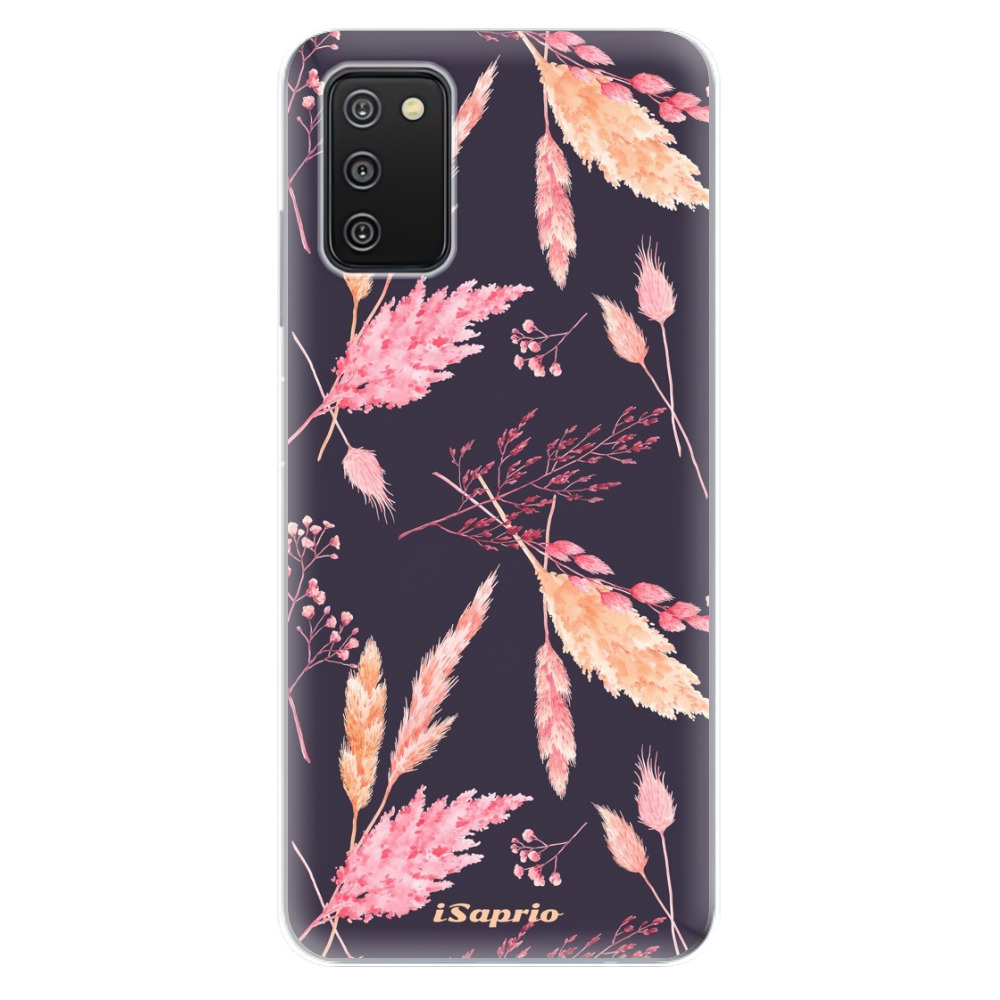 Odolné silikónové puzdro iSaprio - Herbal Pattern - Samsung Galaxy A03s