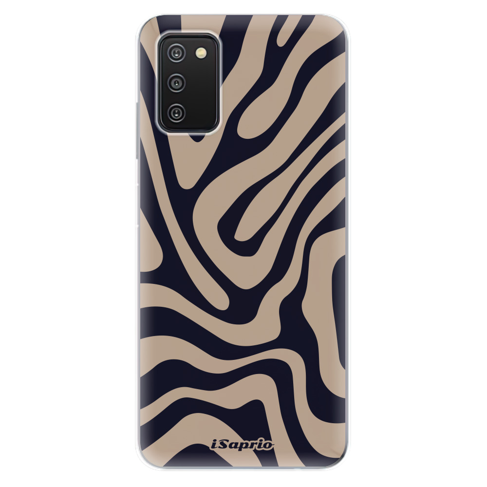 Odolné silikónové puzdro iSaprio - Zebra Black - Samsung Galaxy A03s