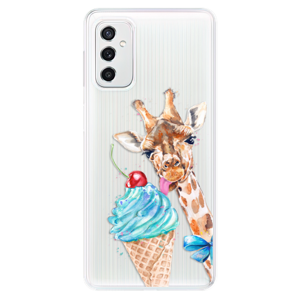 Odolné silikónové puzdro iSaprio - Love Ice-Cream - Samsung Galaxy M52 5G