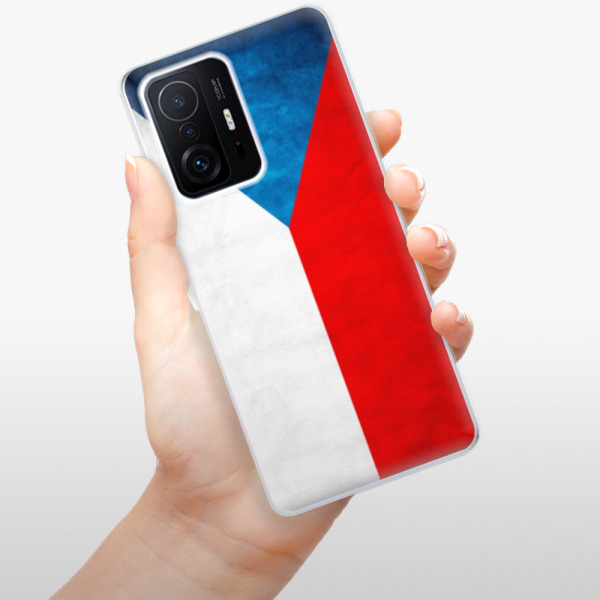 Odolné silikónové puzdro iSaprio - Czech Flag - Xiaomi 11T / 11T Pro