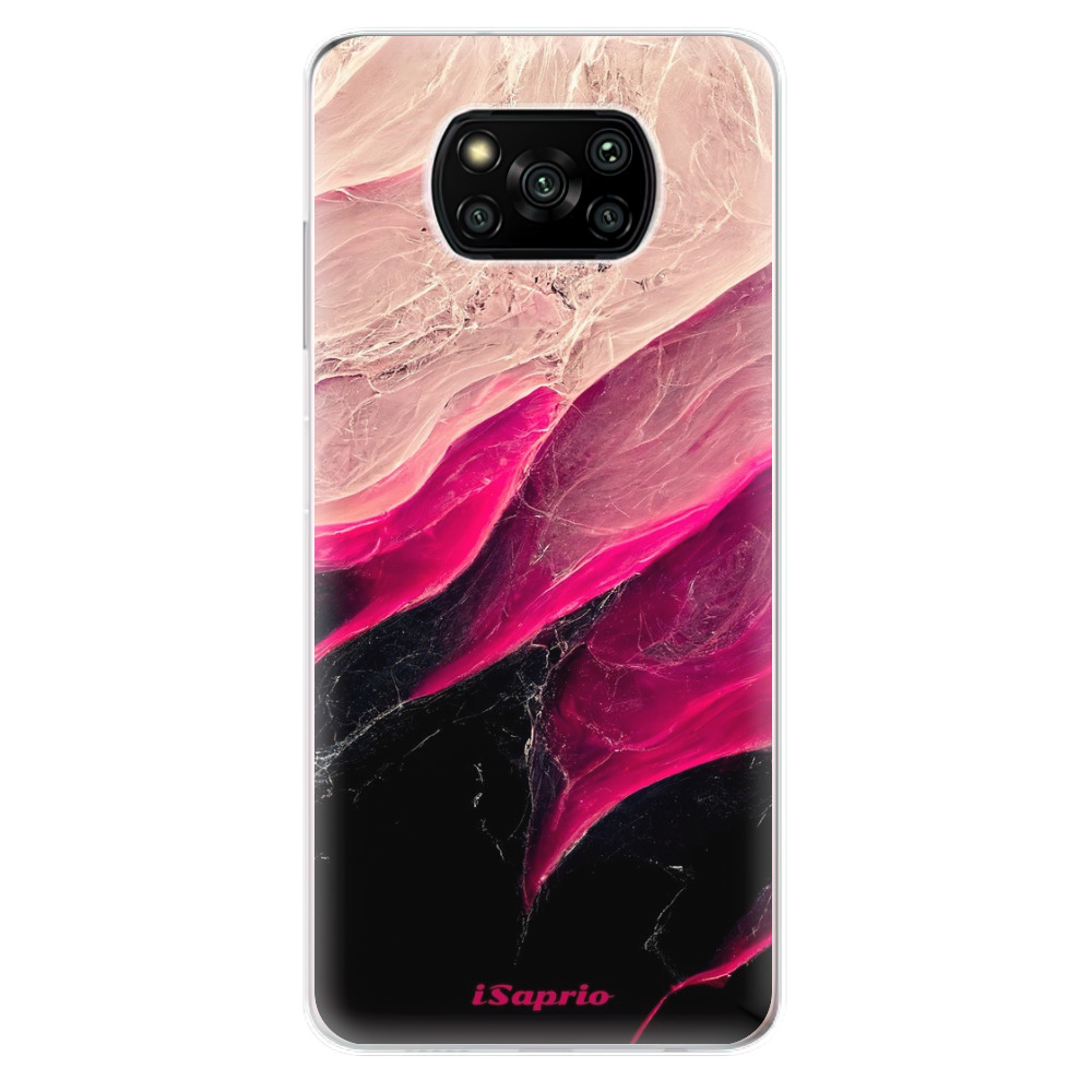 Odolné silikónové puzdro iSaprio - Black and Pink - Xiaomi Poco X3 Pro / X3 NFC