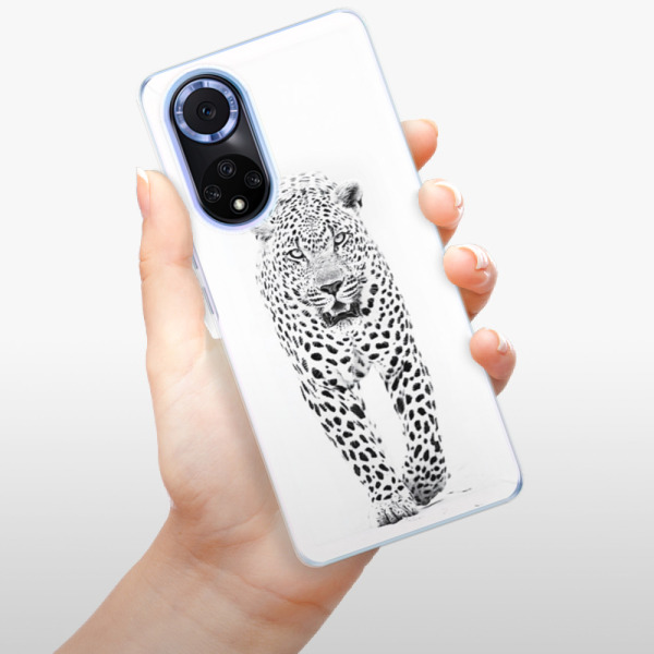 Odolné silikónové puzdro iSaprio - White Jaguar - Huawei Nova 9