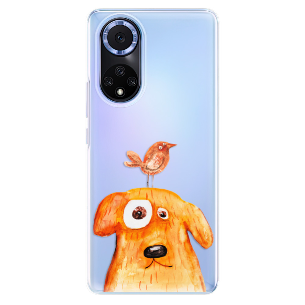 Odolné silikónové puzdro iSaprio - Dog And Bird - Huawei Nova 9