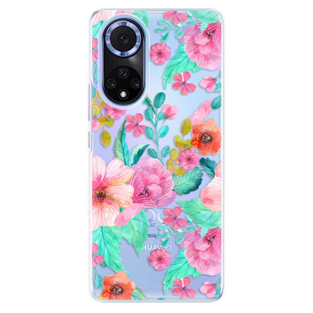 Odolné silikónové puzdro iSaprio - Flower Pattern 01 - Huawei Nova 9