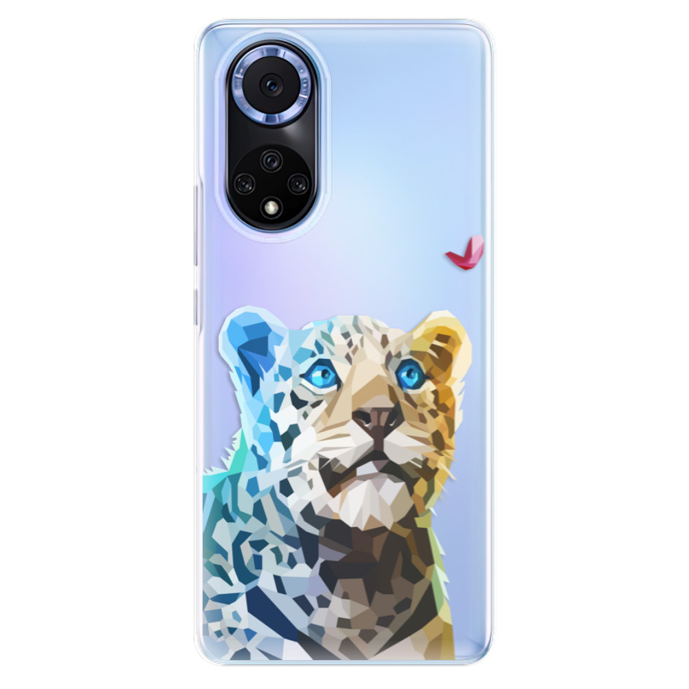 Odolné silikónové puzdro iSaprio - Leopard With Butterfly - Huawei Nova 9