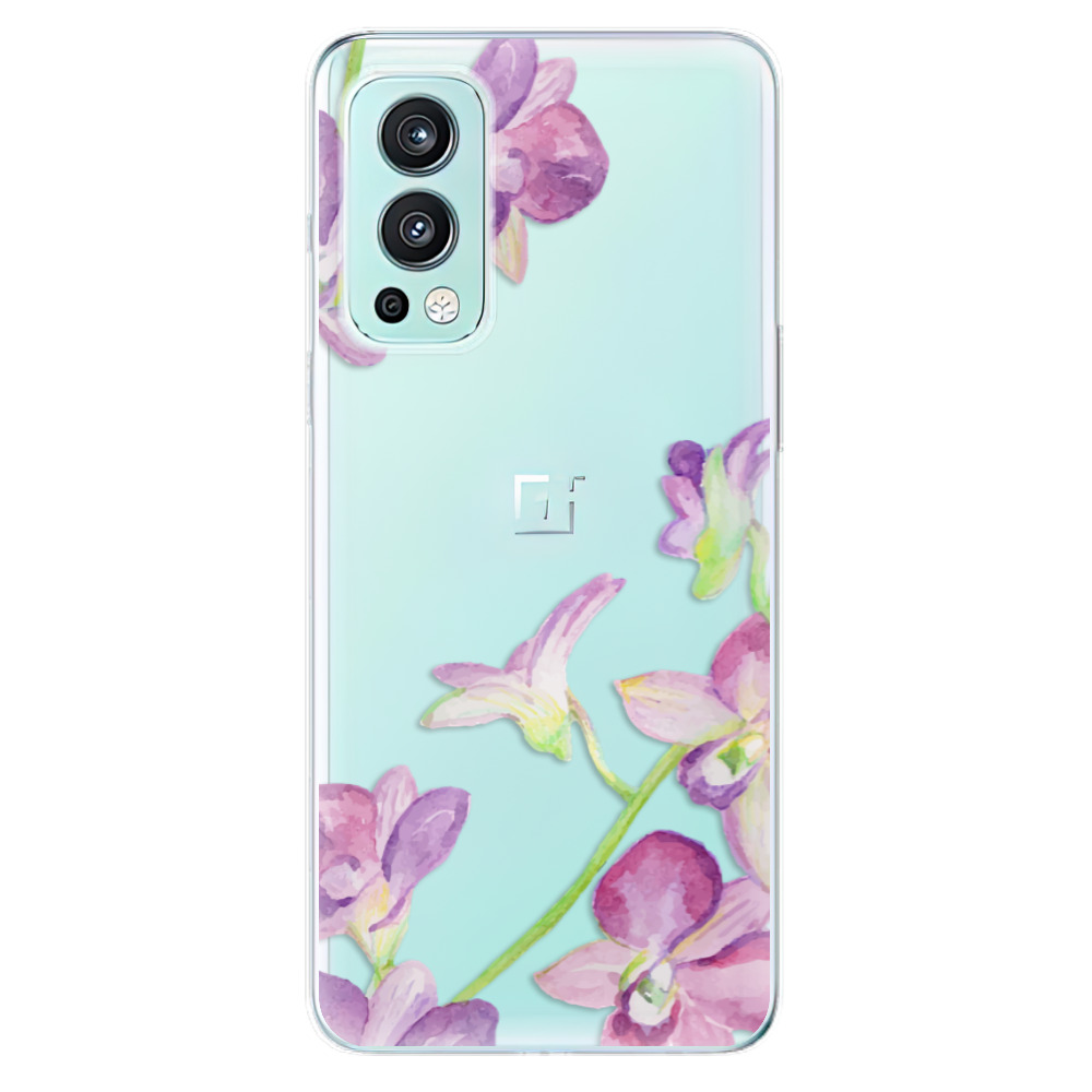 Odolné silikónové puzdro iSaprio - Purple Orchid - OnePlus Nord 2 5G