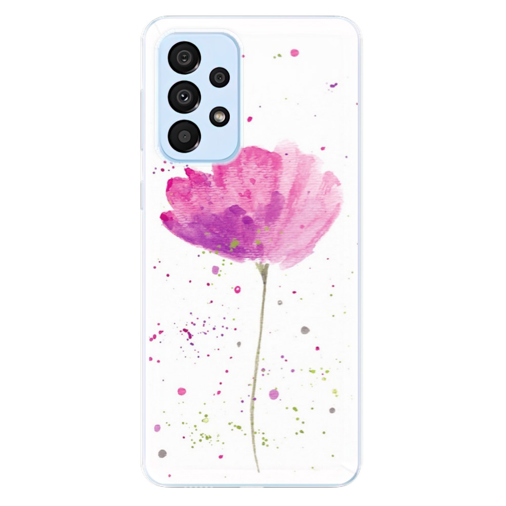 Odolné silikónové puzdro iSaprio - Poppies - Samsung Galaxy A33 5G