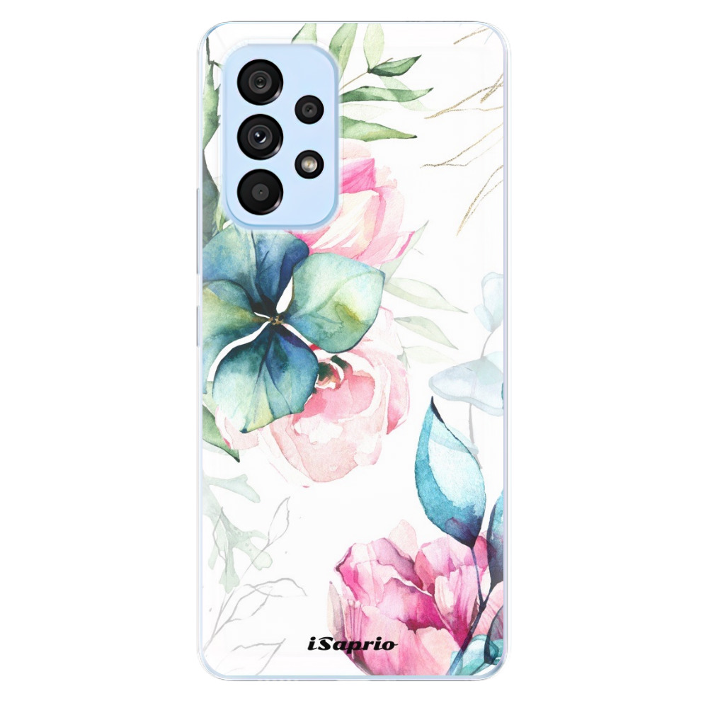 Odolné silikónové puzdro iSaprio - Flower Art 01 - Samsung Galaxy A53 5G