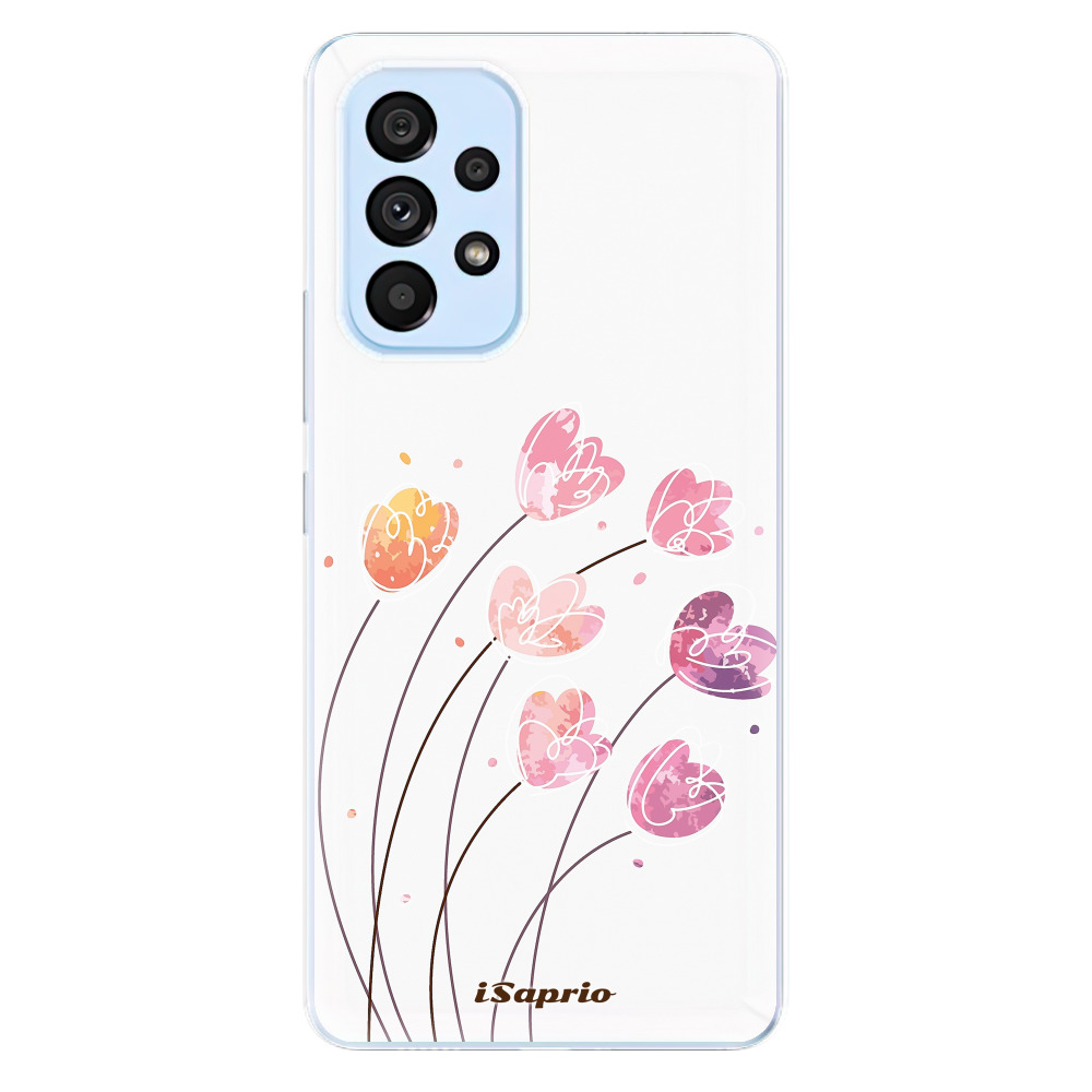 Odolné silikónové puzdro iSaprio - Flowers 14 - Samsung Galaxy A73 5G