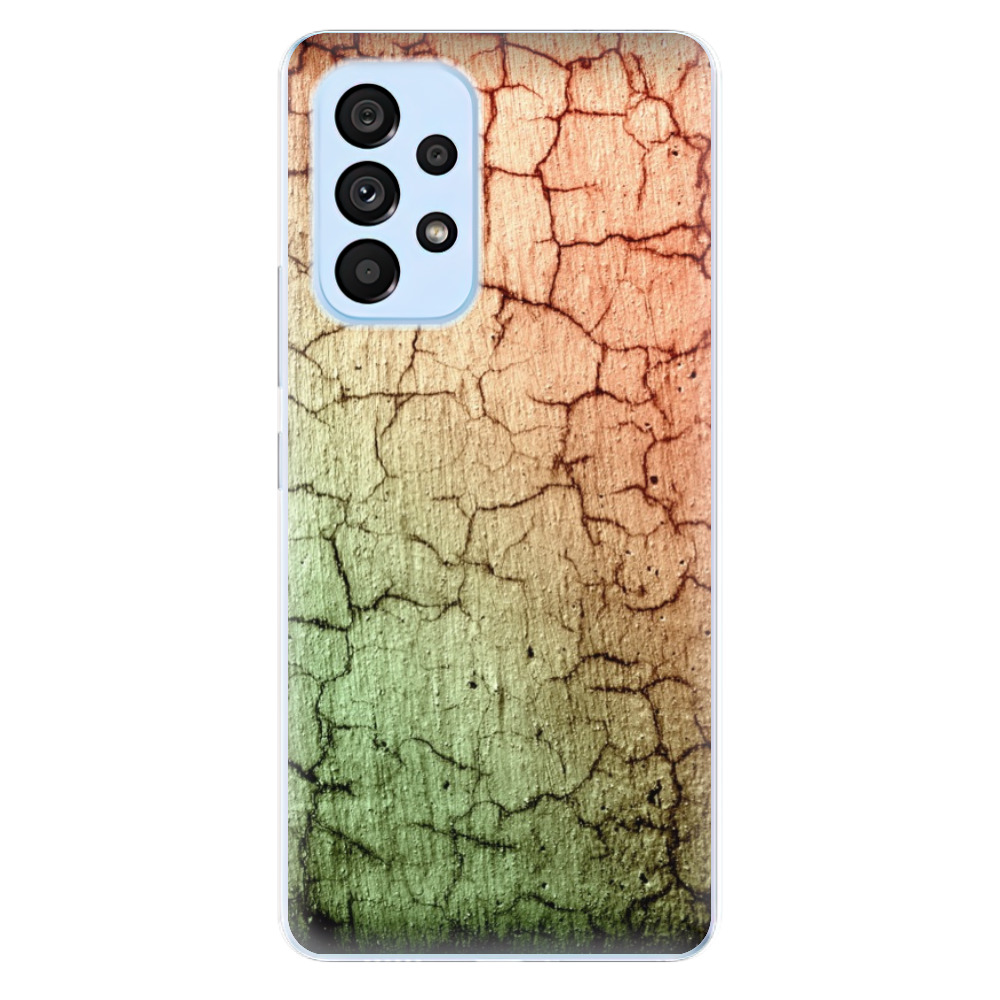 Odolné silikónové puzdro iSaprio - Cracked Wall 01 - Samsung Galaxy A73 5G