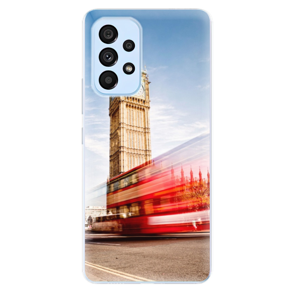 Odolné silikónové puzdro iSaprio - London 01 - Samsung Galaxy A73 5G
