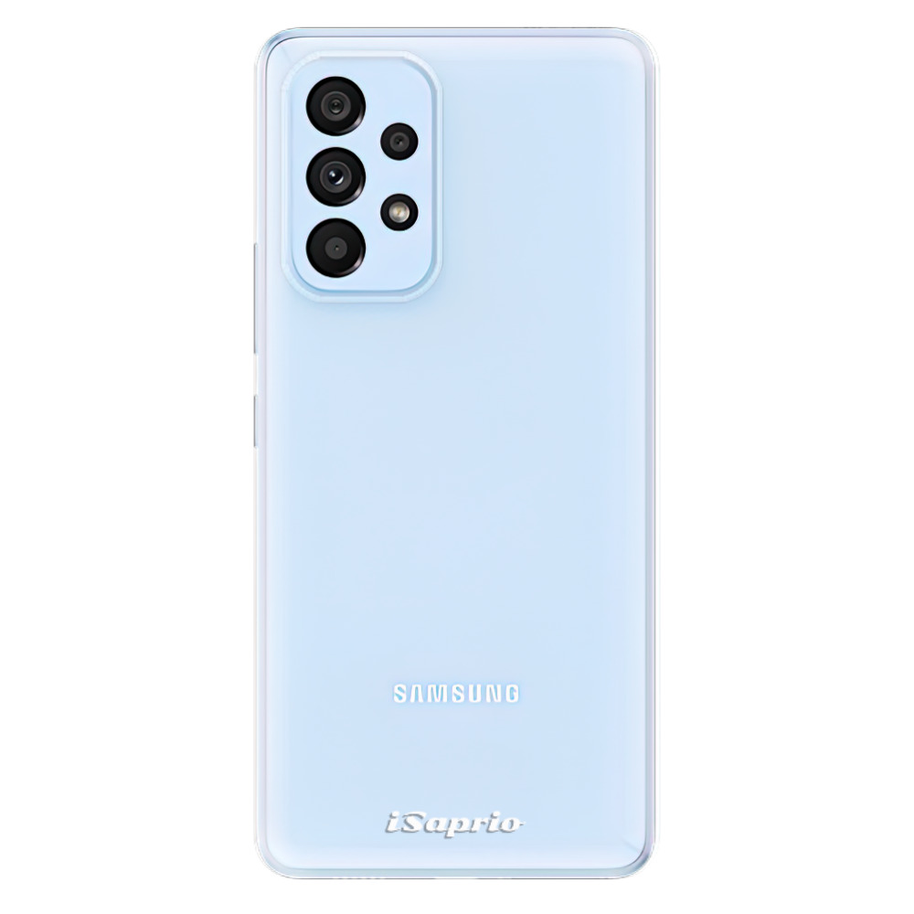 Odolné silikónové puzdro iSaprio - 4Pure - mléčný bez potisku - Samsung Galaxy A73 5G