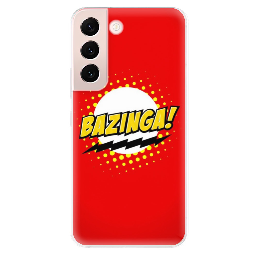 Odolné silikónové puzdro iSaprio - Bazinga 01 - Samsung Galaxy S22 5G