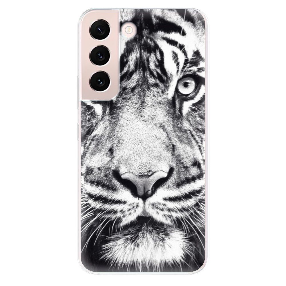 Odolné silikónové puzdro iSaprio - Tiger Face - Samsung Galaxy S22 5G