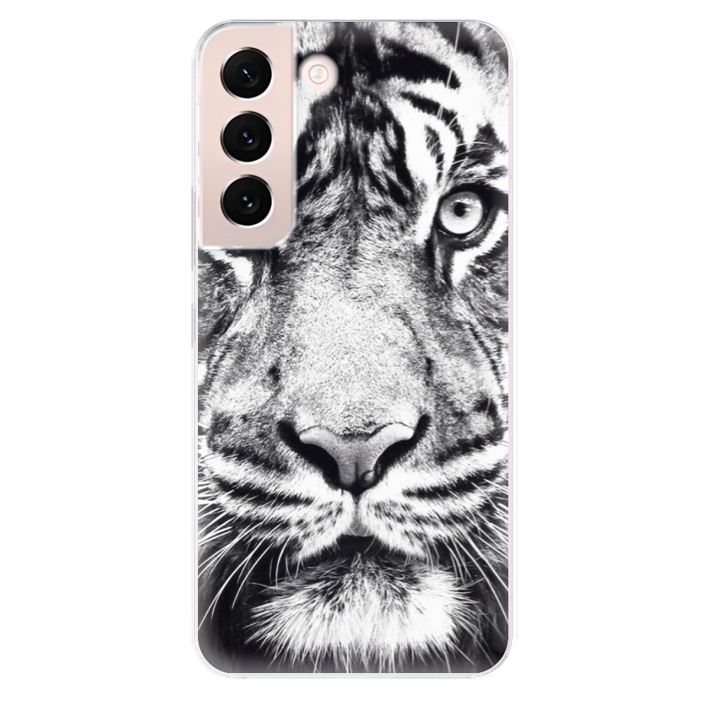 Odolné silikónové puzdro iSaprio - Tiger Face - Samsung Galaxy S22+ 5G