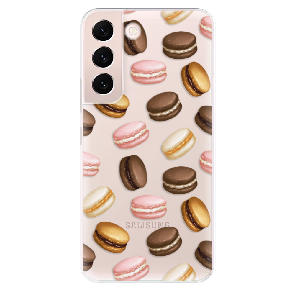 Odolné silikónové puzdro iSaprio - Macaron Pattern - Samsung Galaxy S22+ 5G