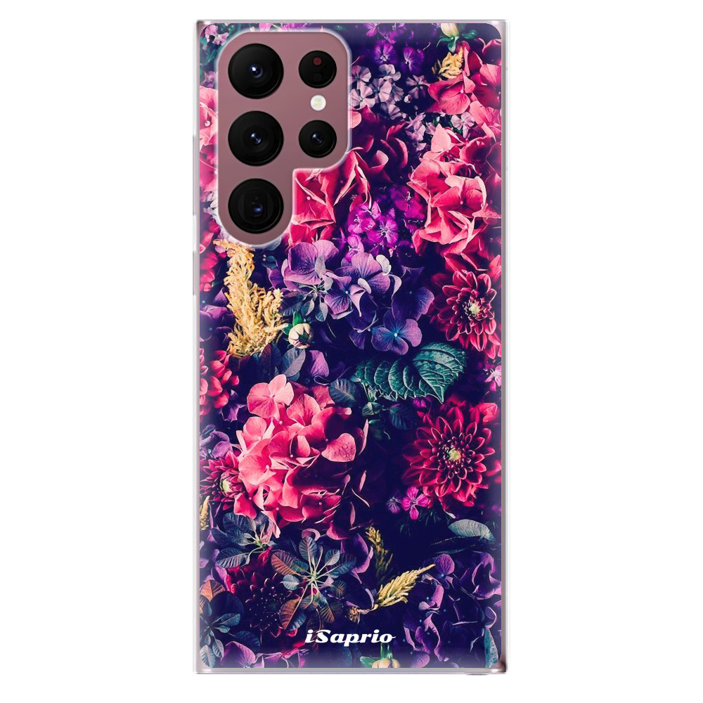 Odolné silikónové puzdro iSaprio - Flowers 10 - Samsung Galaxy S22 Ultra 5G