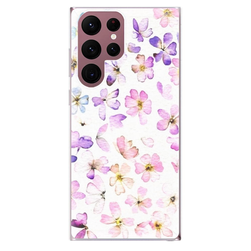 Odolné silikónové puzdro iSaprio - Wildflowers - Samsung Galaxy S22 Ultra 5G