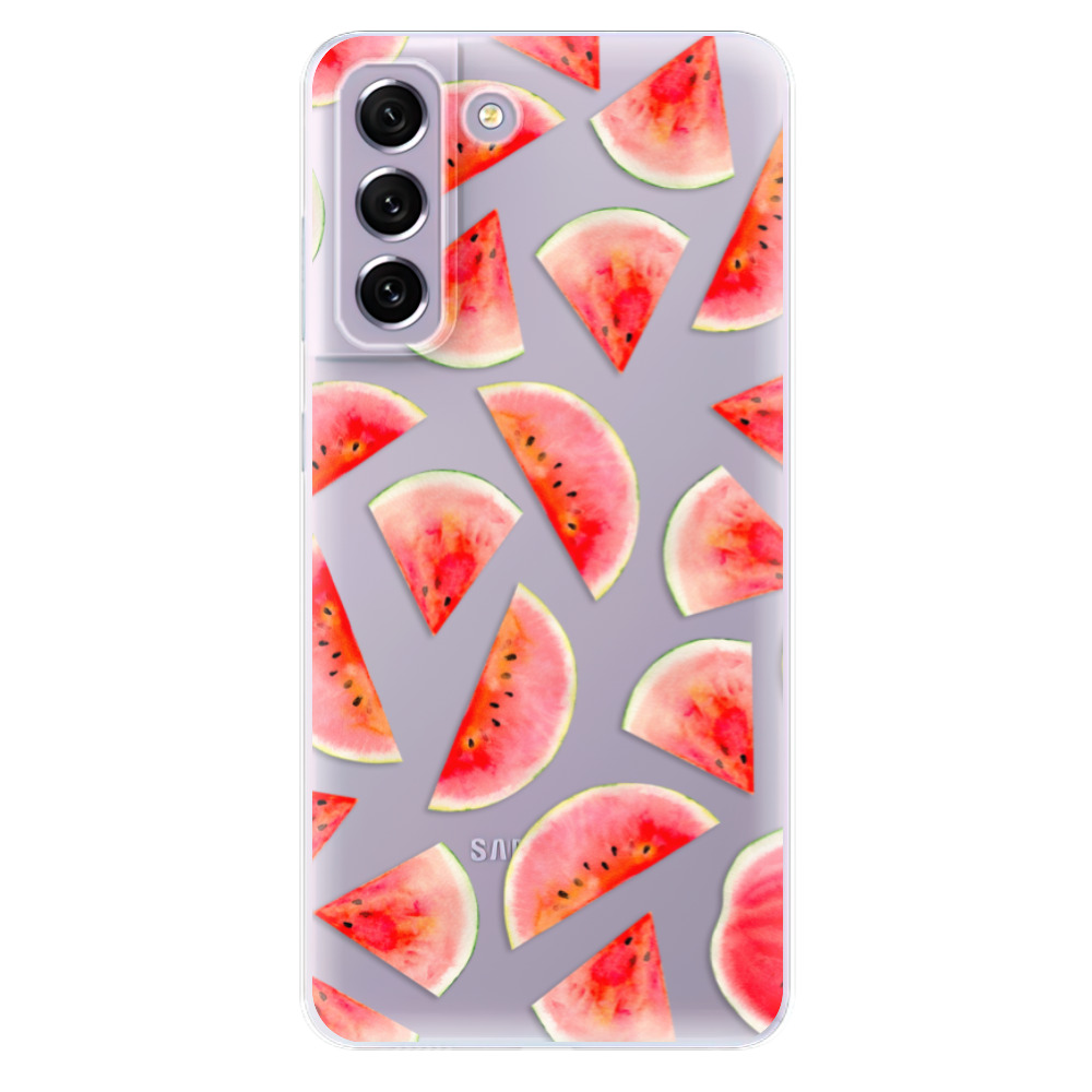 Odolné silikónové puzdro iSaprio - Melon Pattern 02 - Samsung Galaxy S21 FE 5G