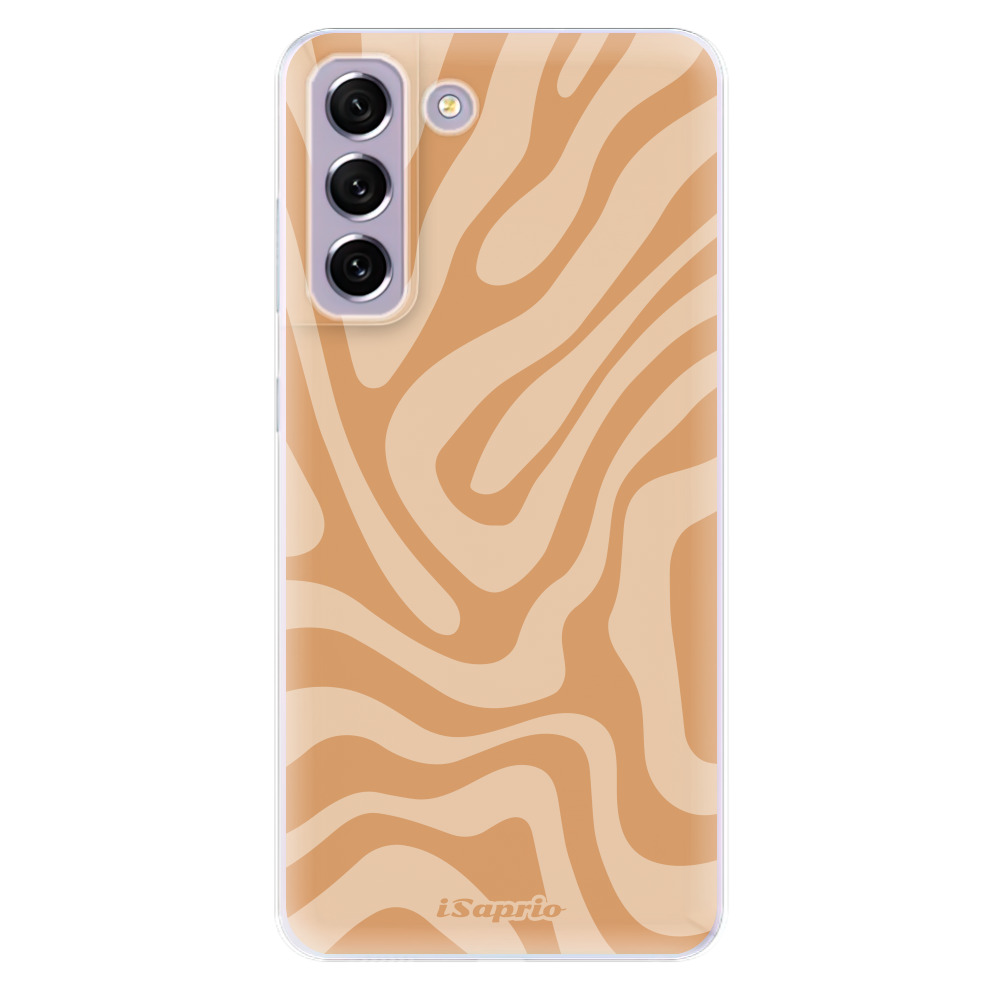 Odolné silikónové puzdro iSaprio - Zebra Orange - Samsung Galaxy S21 FE 5G