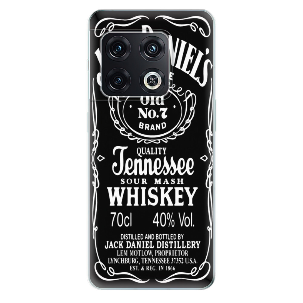 Odolné silikónové puzdro iSaprio - Jack Daniels - OnePlus 10 Pro