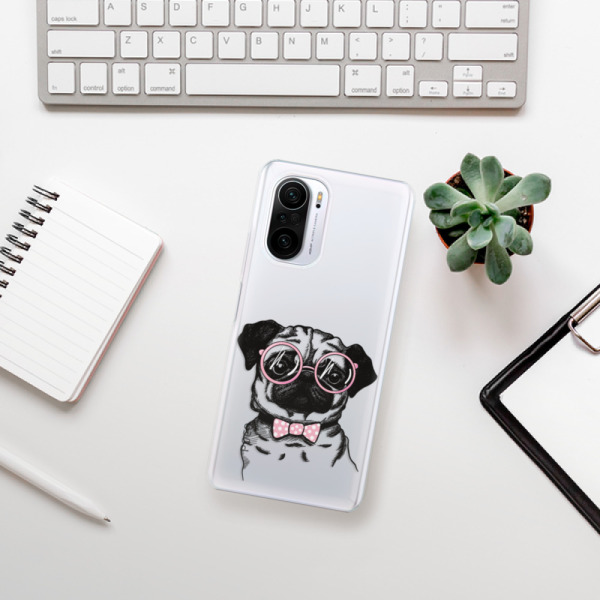 Odolné silikónové puzdro iSaprio - The Pug - Xiaomi Poco F3