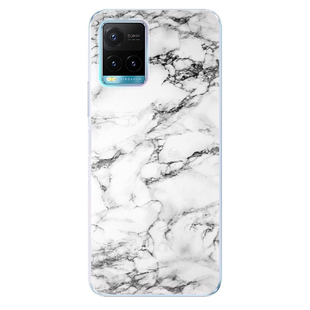 Odolné silikónové puzdro iSaprio - White Marble 01 - Vivo Y21 / Y21s / Y33s