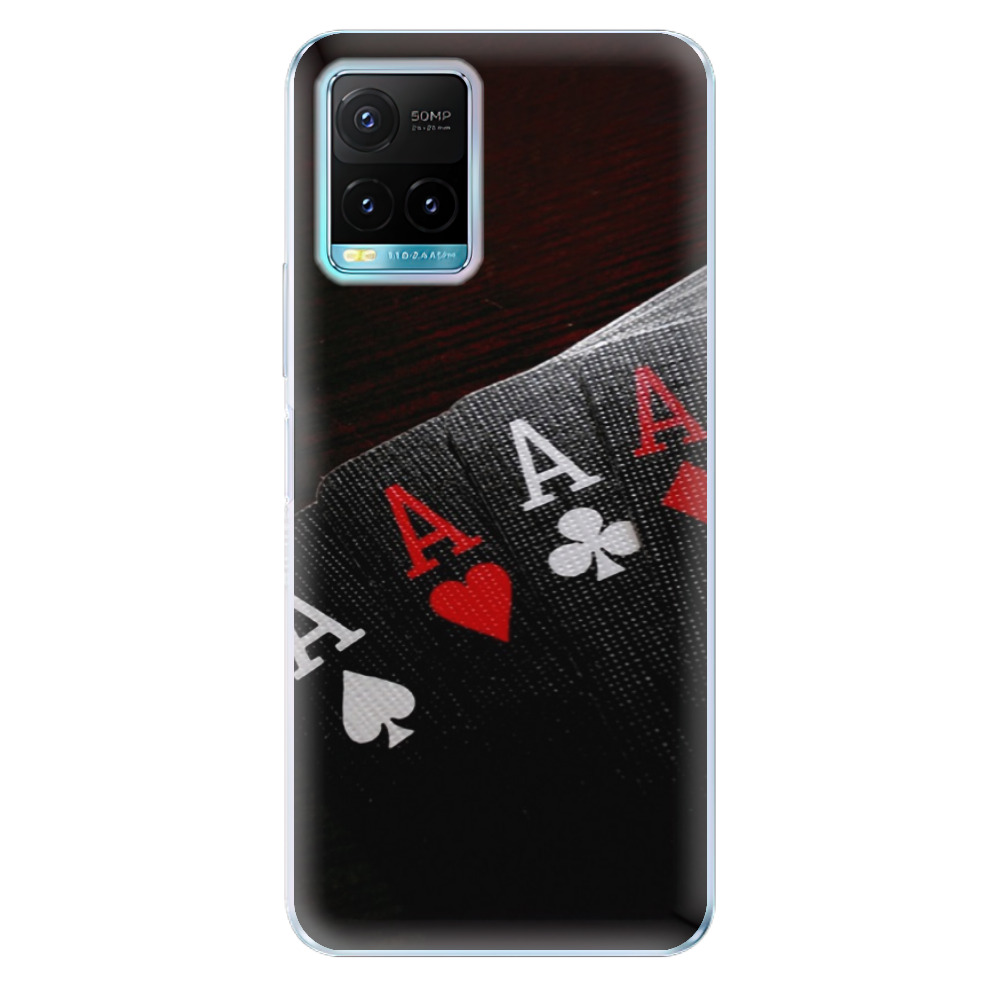 Odolné silikónové puzdro iSaprio - Poker - Vivo Y21 / Y21s / Y33s