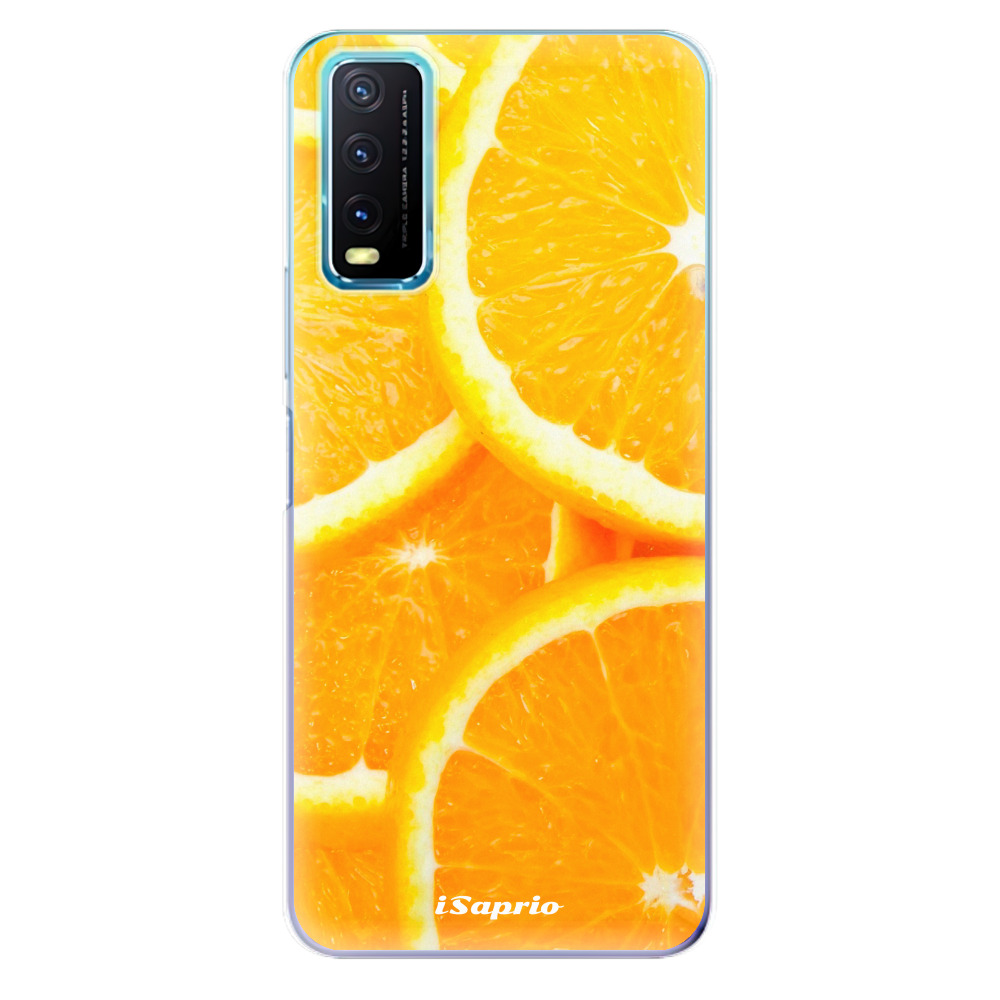 Odolné silikónové puzdro iSaprio - Orange 10 - Vivo Y20s