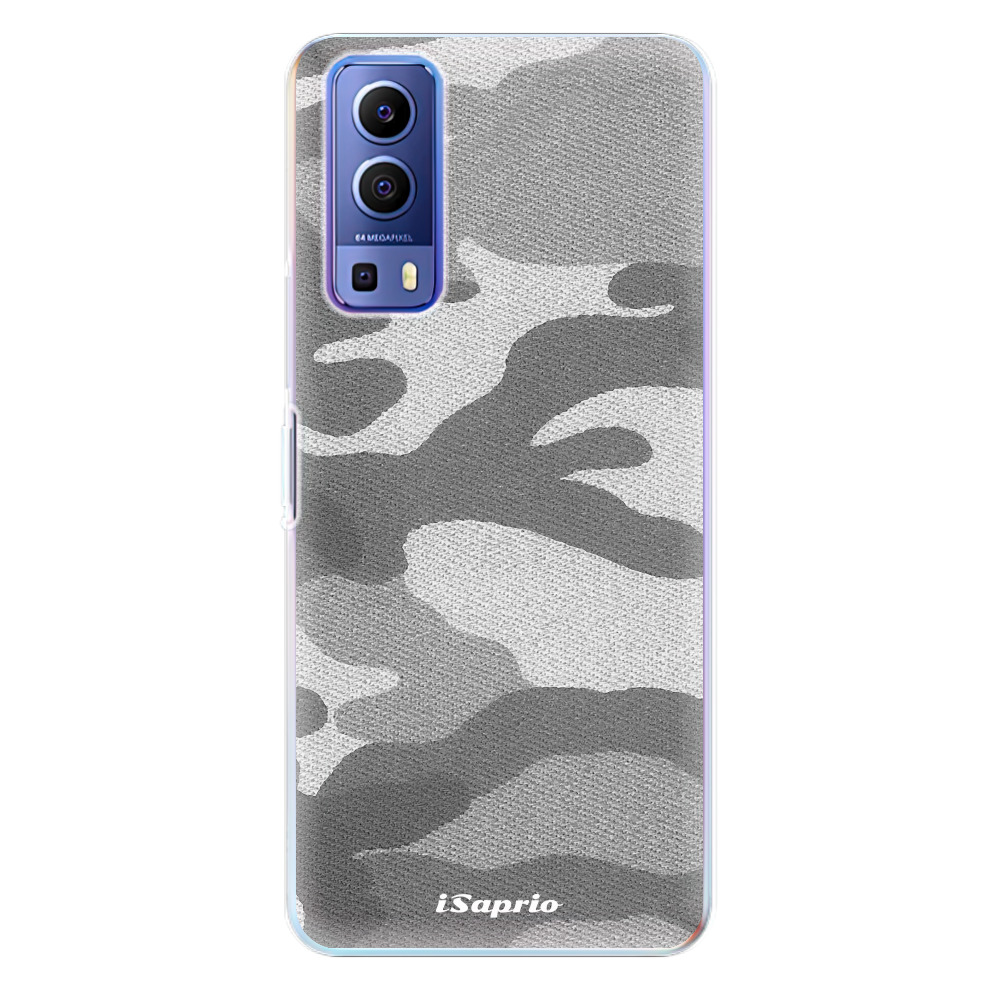 Odolné silikónové puzdro iSaprio - Gray Camuflage 02 - Vivo Y72 5G