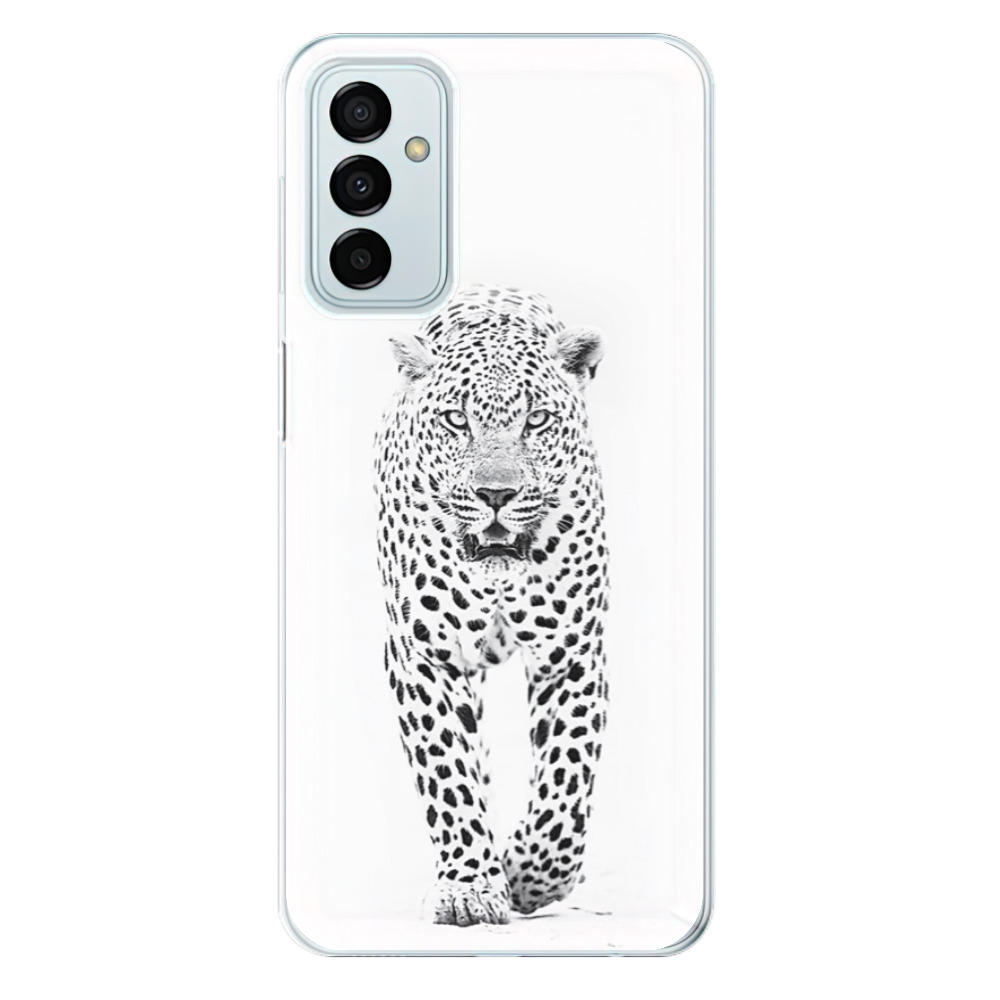 Odolné silikónové puzdro iSaprio - White Jaguar - Samsung Galaxy M23 5G