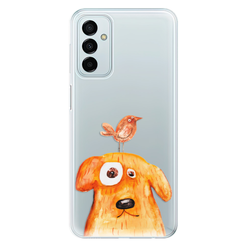 Odolné silikónové puzdro iSaprio - Dog And Bird - Samsung Galaxy M23 5G