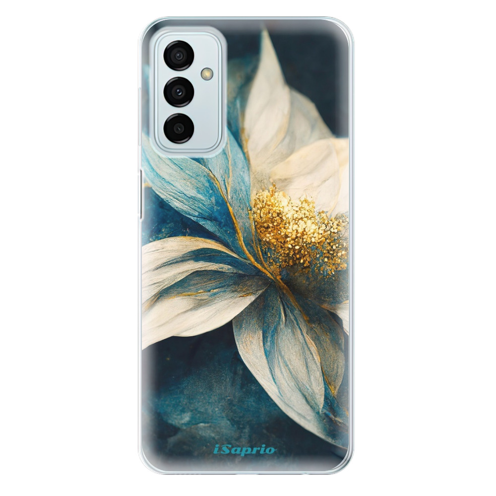 Odolné silikónové puzdro iSaprio - Blue Petals - Samsung Galaxy M23 5G