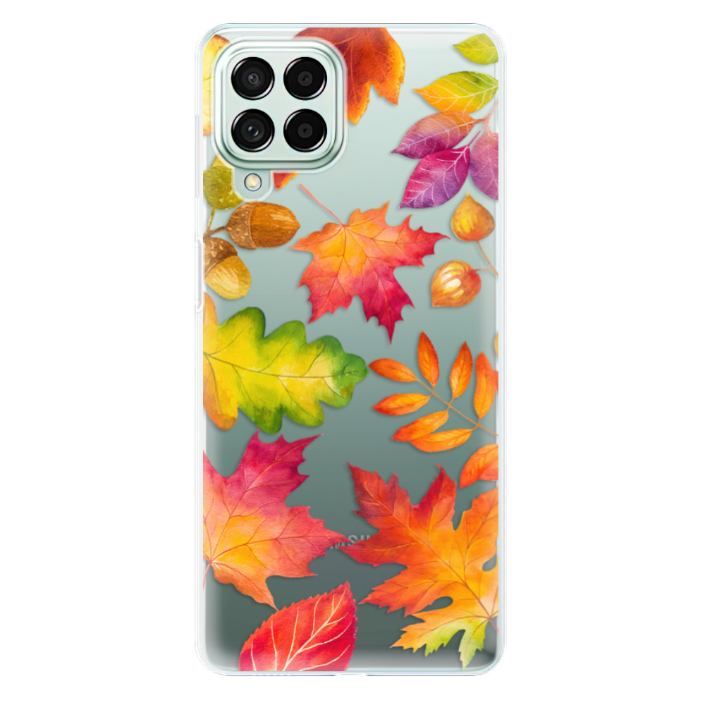 Odolné silikónové puzdro iSaprio - Autumn Leaves 01 - Samsung Galaxy M53 5G