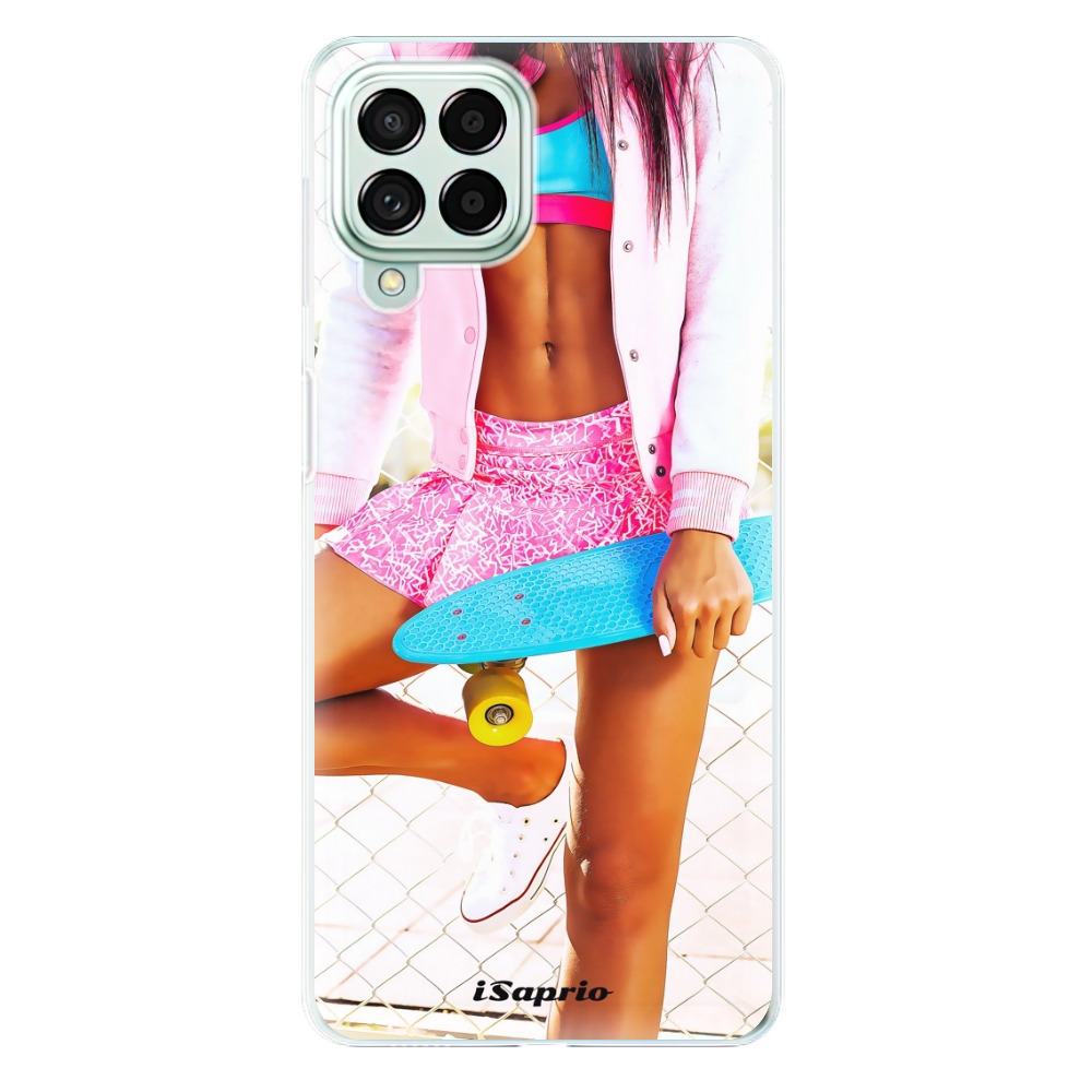 Odolné silikónové puzdro iSaprio - Skate girl 01 - Samsung Galaxy M53 5G