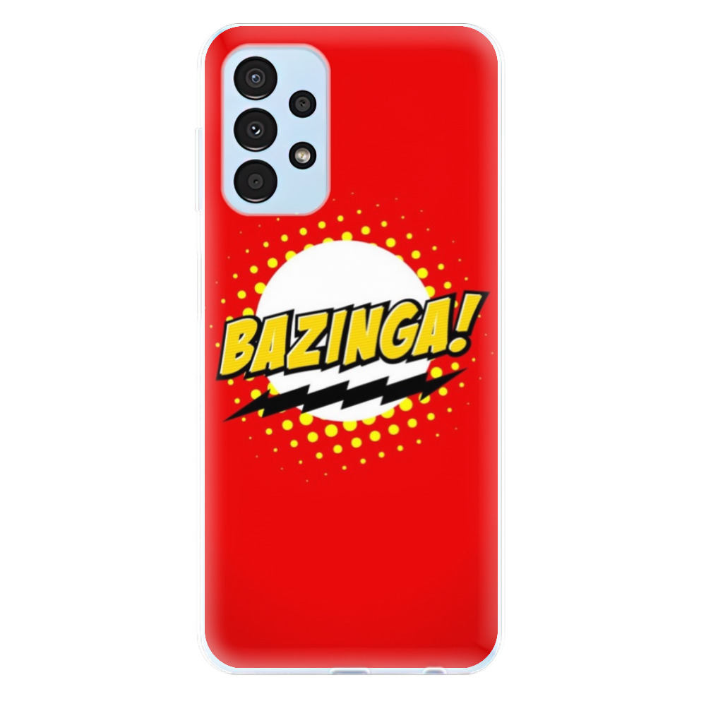 Odolné silikónové puzdro iSaprio - Bazinga 01 - Samsung Galaxy A13