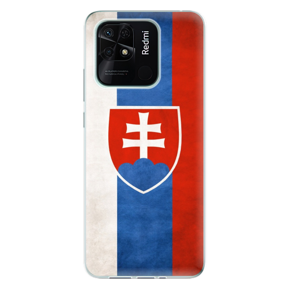 Odolné silikónové puzdro iSaprio - Slovakia Flag - Xiaomi Redmi 10C