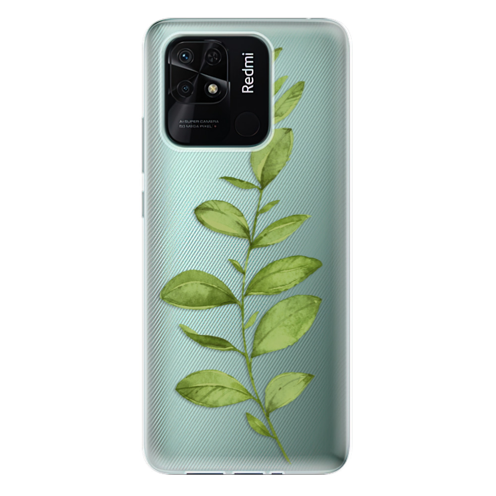 Odolné silikónové puzdro iSaprio - Green Plant 01 - Xiaomi Redmi 10C