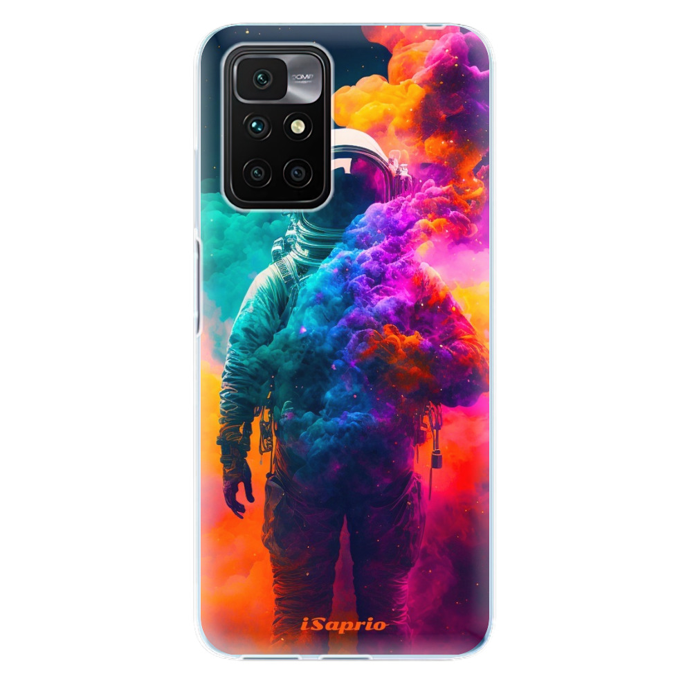 Odolné silikónové puzdro iSaprio - Astronaut in Colors - Xiaomi Redmi 10