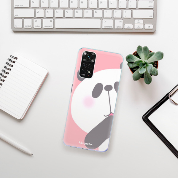 Odolné silikónové puzdro iSaprio - Panda 01 - Xiaomi Redmi Note 11 / Note 11S