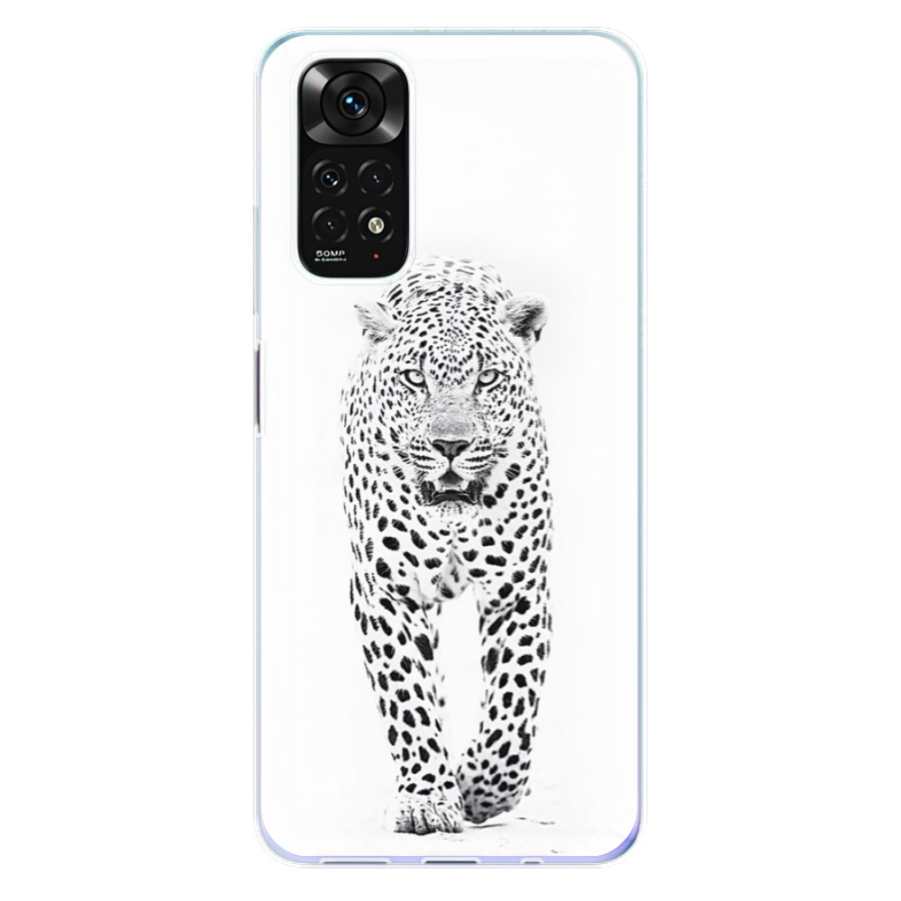 Odolné silikónové puzdro iSaprio - White Jaguar - Xiaomi Redmi Note 11 / Note 11S